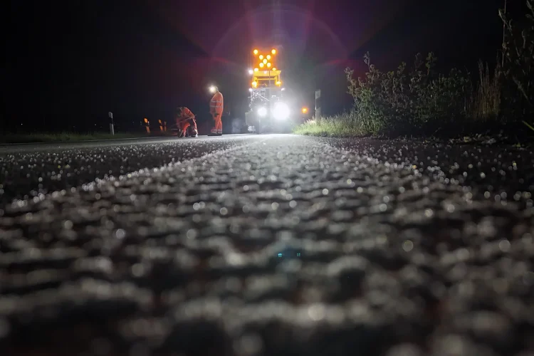 ntc markierungen bei nacht